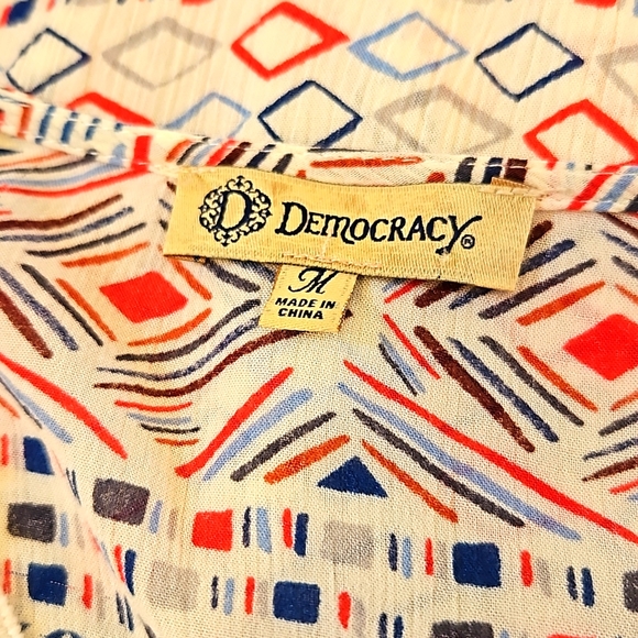Democracy Blouse Size M - Picture 5 of 6